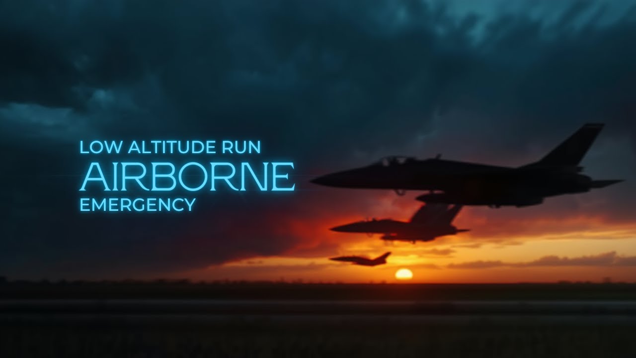 Critical Mission: Low Pass, SAM Lock-On and Emergency Landing in a Field!