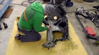 видео: MAZDA 6.  Урок 1494.  Замена лонжерона. Установка подрамника и т.д. картинка: MAZDA 6.  Урок 1494.  Замена лонжерона. Установка подрамника и т.д.