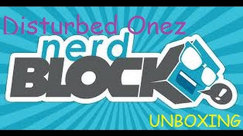 march 2015 unboxing nerd block classic
