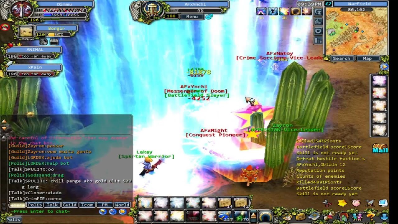 Pindus Battle Field 13/09/2025 (Godstrhone online)