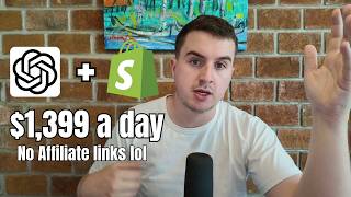 ChatGPT + Shopify Dropshipping = $1,399dday