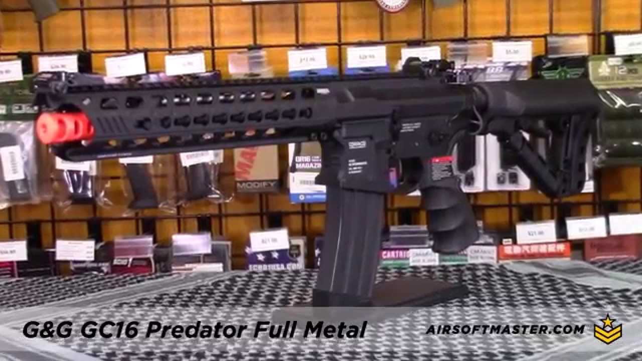 G G Gc16 Predator Full Metal Youtube