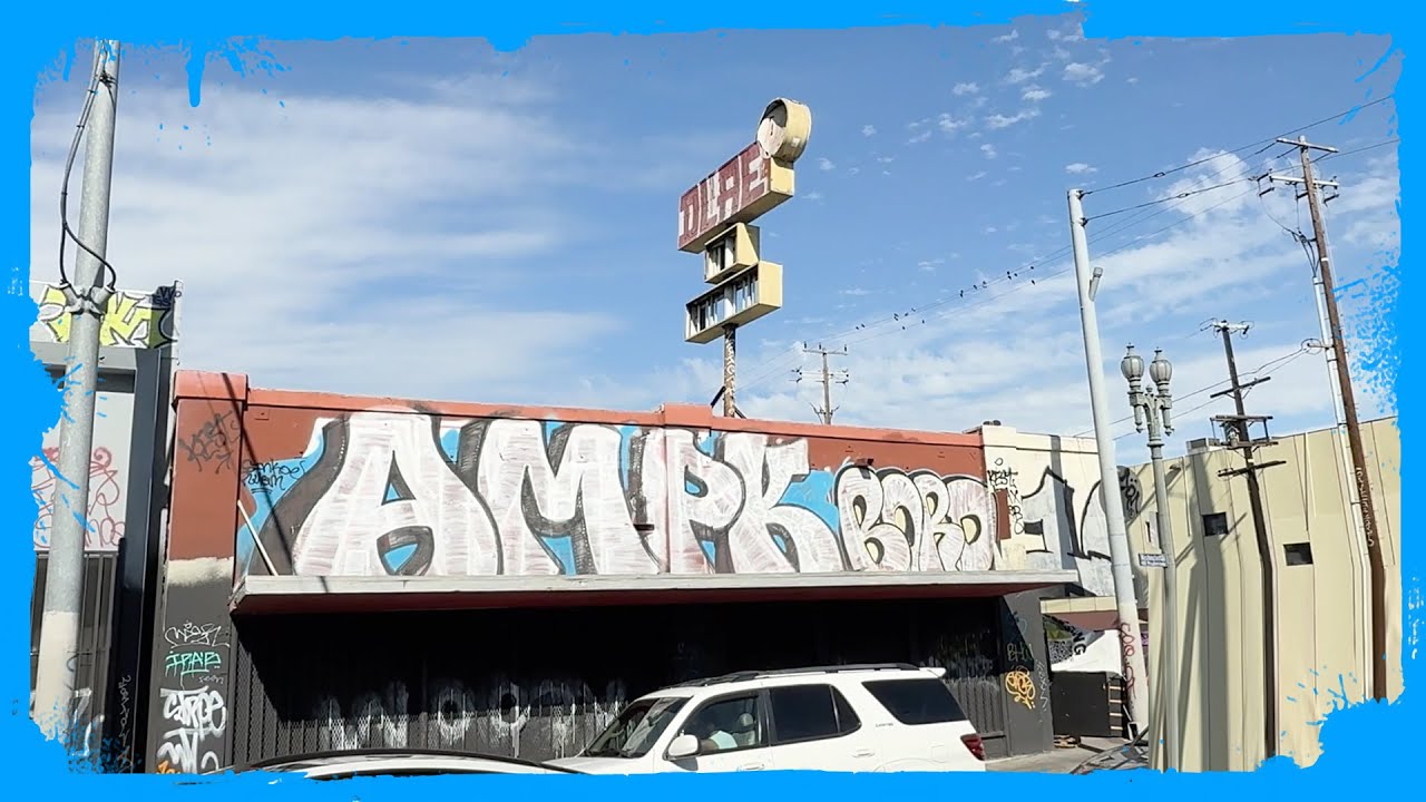 Los Angeles Graffiti - BEYOND THE STAPLES CENTER (Part 3)