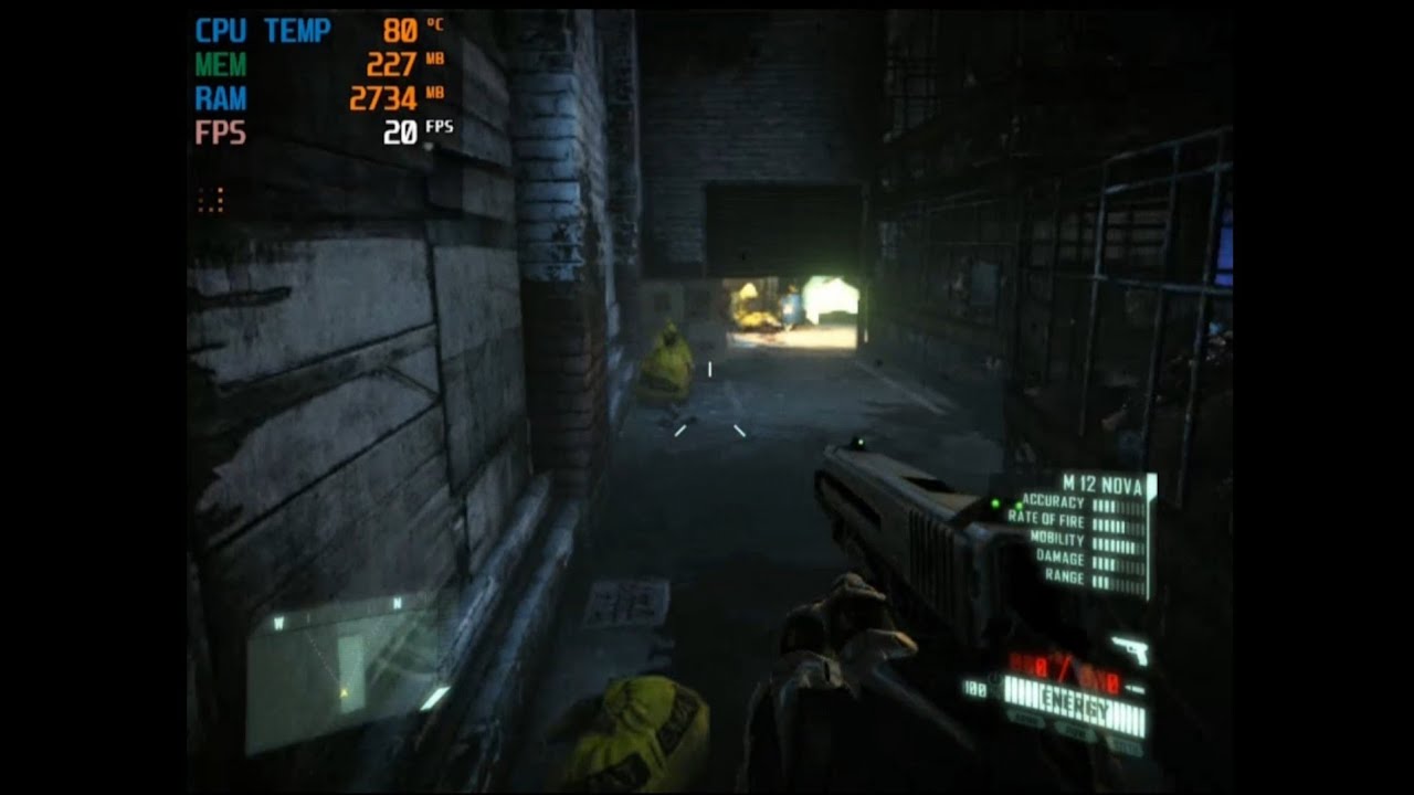 Crysis 2 Intel hd 3000 // 8gb ram // low end pc gaming test 