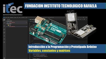 Programación Arduino - Constantes y Variables