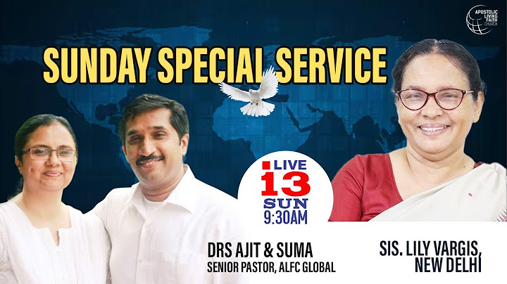 Sunday Special Service | Sis. Lily Vargis,New Delhi | 🔴🅻🅸🆅🅴