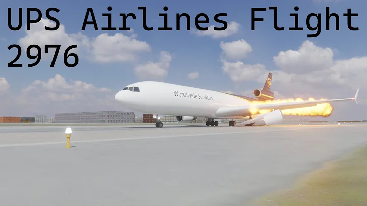 UPS Airlines Flight 2976 - Crash Animation