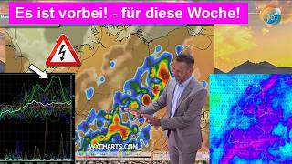 Es ist vorbei mit der Extrem-Hitze. „Normale“ Woche & windig. Wetterbericht 29.06.-05.07.2026.