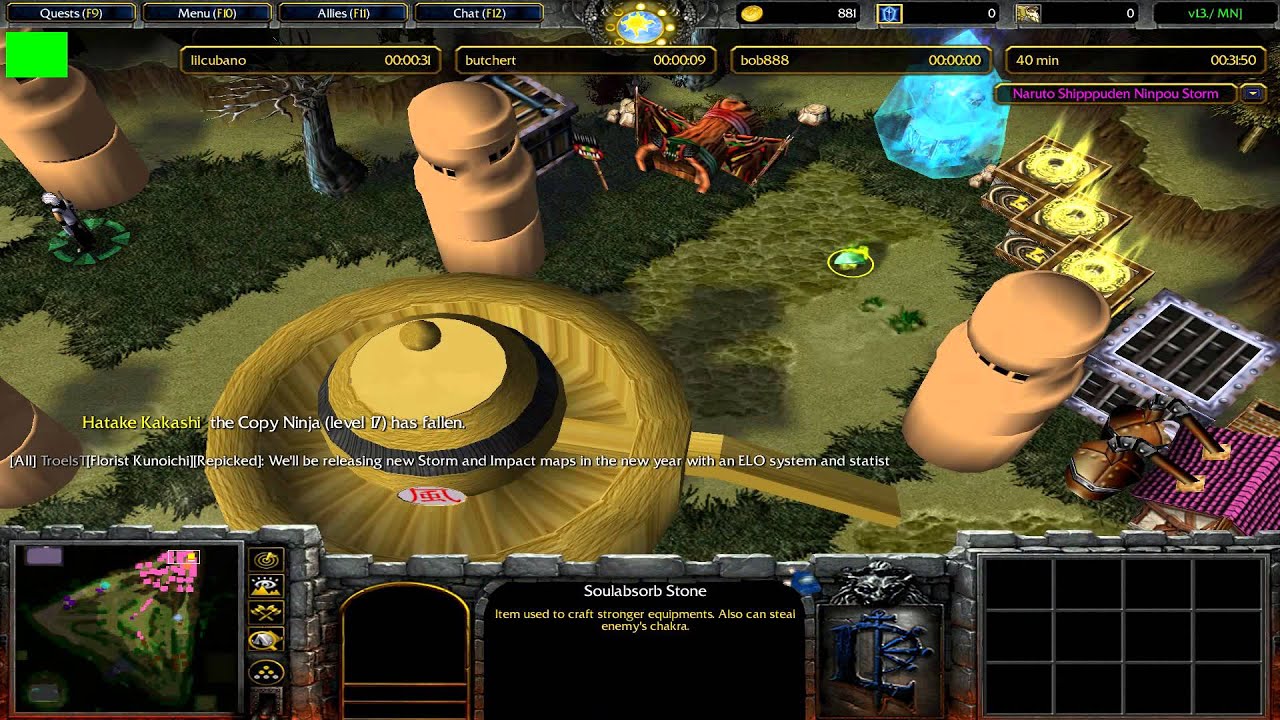 Download Map Warcraft 3 Naruto Battle Royal Terbaru