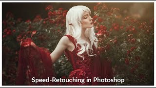 Speed Retouching of a fantasy elf photo in Photoshop Speed Retouching of a fantasy elf photo in Photoshop