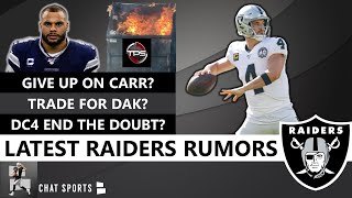 The las vegas raiders rumors swirling around right now are quarterback
derek carr and cowboys qb dak prescott. thanks to clickbait tps who
made a vide...