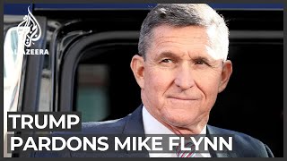 Trump pardons former National Security Adviser Michael Flynn