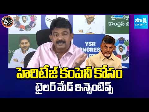 Perni Nani About Heritage Company machinery changing issues | Paneer, Curd, Milk @SakshiTV