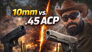 10mm vs .45 ACP : Bigger Isn't Always Better...