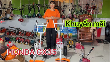 HONDA GX35 - Xe đẩy cắt cỏ Hàng chuẩn loại 1 ☎️0918978817 Hồng Ni