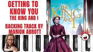 I Whistle A Happy Tune (The King And I) - Accompaniment 🎹 *Bflat*