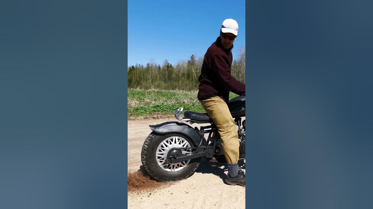 Самодельный мотоцикл на гидравлике