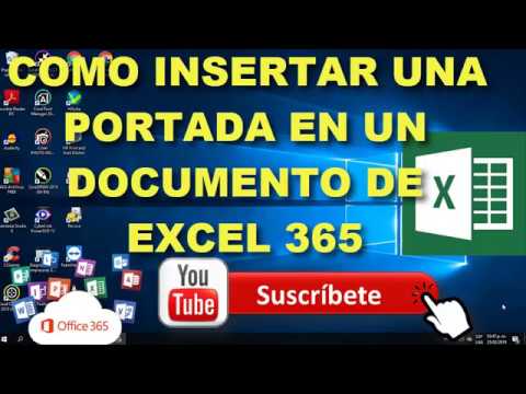 COMO INSERTAR UNA PORTADA EN UN DOCUMENTO DE EXCEL 365 ó 2016 - thptnganamst.edu.vn