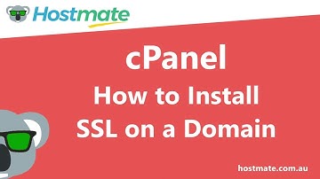 How to Install SSL on a Domain in cPanel