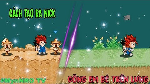 Ngọc Rông Online  | Tạo Nick Xayda Sơ Sinh Có Em Bé Đơn Giản | Thương Onl