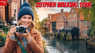 Explore CHARMING Zutphen 4K Walking Tour in Gelderland Netherlands