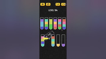 Water Sort Puzzle Level 194 Walkthrough Solution Android/iOS 💦