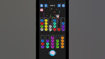 Lv 70 Ball Sort Puzzle - Color Game / 顏色分類遊戲 / ボールソーティングパズル (Guru Game)  #ballsortpuzzle