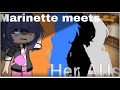 Marinette meets her AUs (alternative universes) || MLB