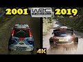 Evolution of WRC games (2001-2019)