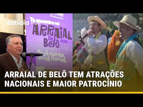 ARRAIAL DE BELÔ ANUNCIA ATRAÇÕES NACIONAIS PARA EDIÇÃO DE 2026