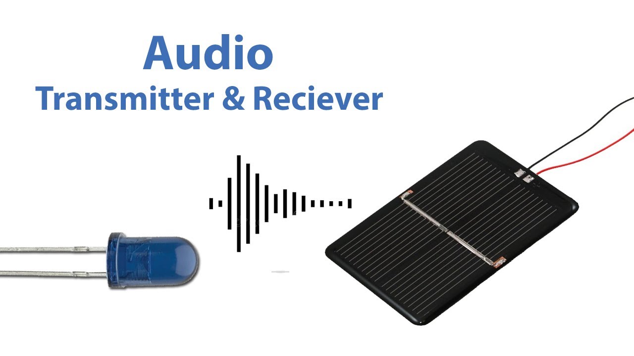 Simple IR Audio Transmitter & Receiver Using Solar Cells YouTube