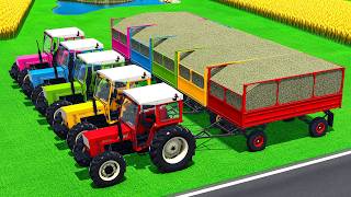 CUT CORN AND MAKE CHAFF WITH KRONE FORAGE HARVESTER AND FIAT TRACTORS - FS25 🌽