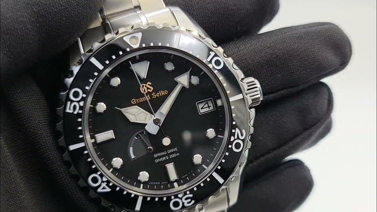 Grand Seiko Sport Collection Spring Drive Diver's 200m Titanium SBGA463 -  YouTube