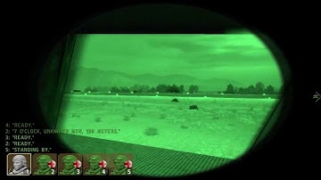 ArmA 2: Operation Arrowhead - Playing with Editor test 1