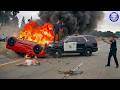 Craziest Police Chase Moments Wild PIT Maneuvers and High-Speed Crashes#28