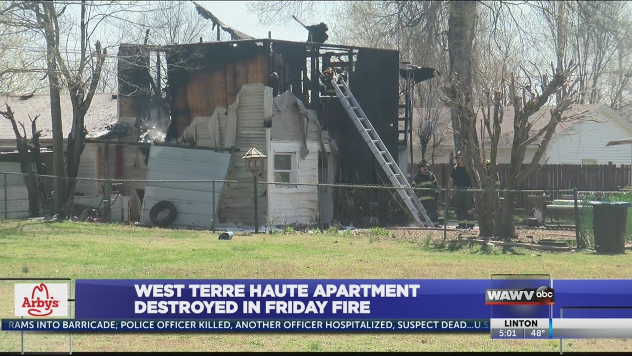 West Terre Haute garage apartment destroyed in Friday fire YouTube