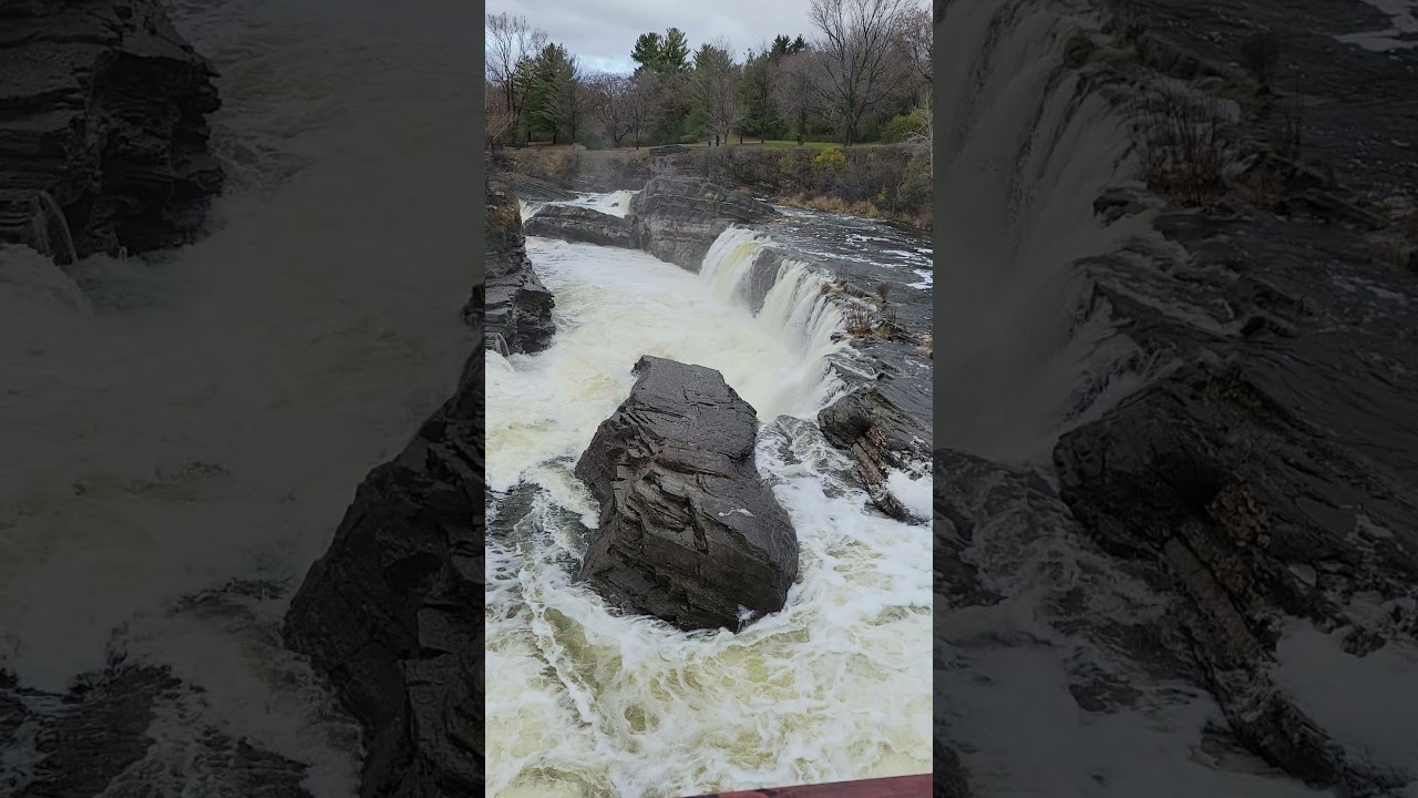 Hogsback Falls. Here's a little clip from my trip home to Ottawa last month