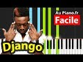 Django - Dadju - Piano FACILE Tuto