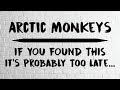 Arctic Monkeys If You Found This It S Probably Too Late Animated Lyrics mp3