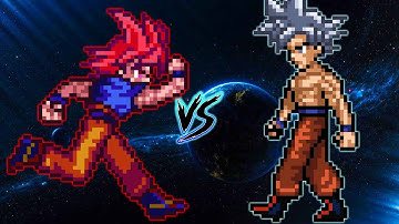 😯GOKU SSG V7 VS MASTERED ULTRA INSTINCT GOKU V3 IN JUMP FORCE MUGEN