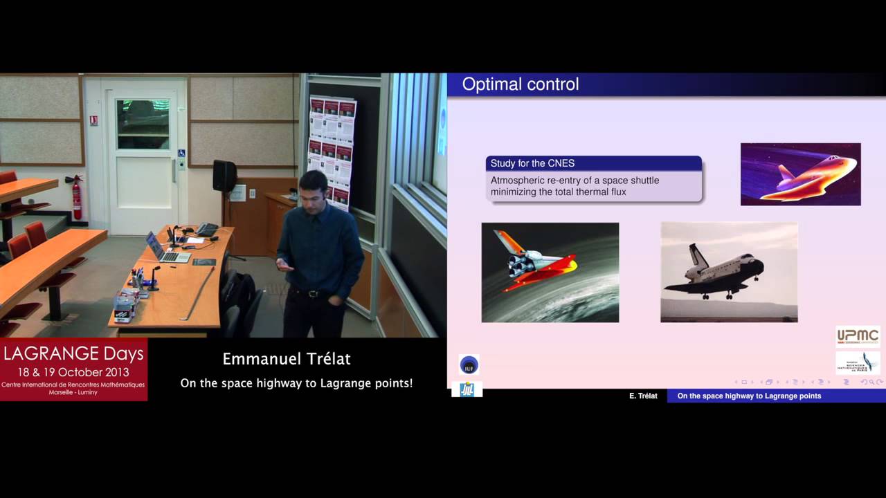Emmanuel Trélat : On the space highway to Lagrange points!