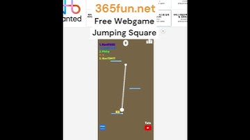 Jumping Square  #webgame #games #365fun #gaming #hypercasual #gameplay #flashgame #html5 #webgl