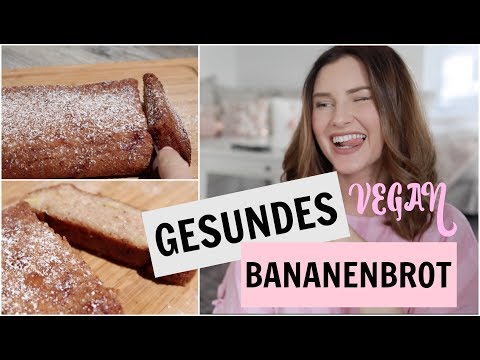 GESUNDES VEGANES BANANENBROT - MOTIVATION MONDAY | Maren Wolf