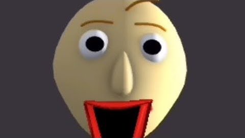 Prisma 3D Baldi’s basics opening but ANIMATED! But no more Baldi’s ruler for my Test animation 