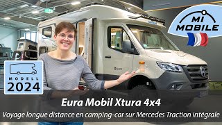 Première mondiale  campingcar toutterrain  Eura Mobil Xtura | Mercedes 4x4