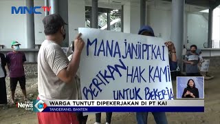 Download lagu Tagih Janji Dipekerjakan PT KAI, Puluhan Orang Demo di Stasiun Batu Ceper #LintasiNewsSiang 10/02