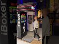 15 year old girl smashes knock out punching boxing bag  machine in Tartu  Estonia 🇪🇪