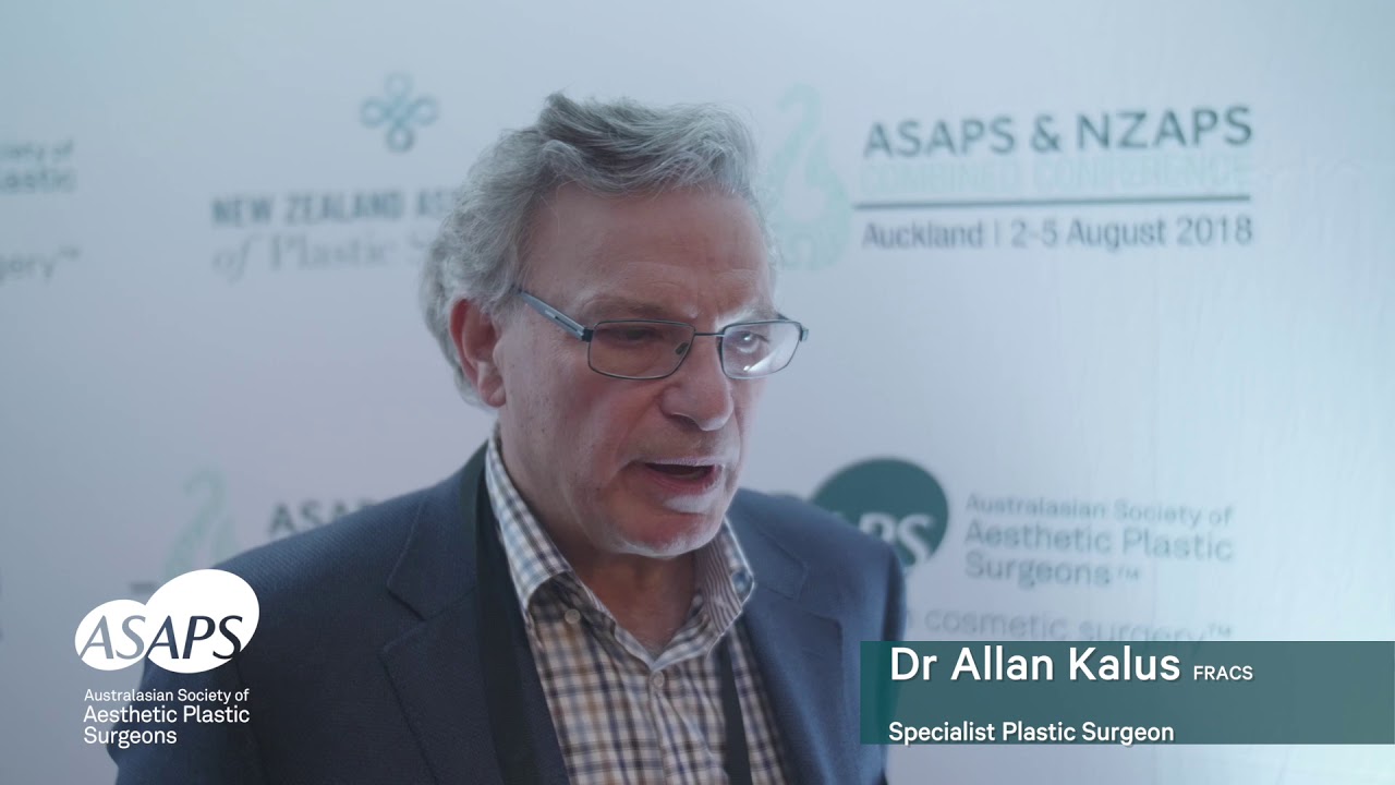 Dr Allan Kalus at the 2018 ASAPS Conference (Part 1)