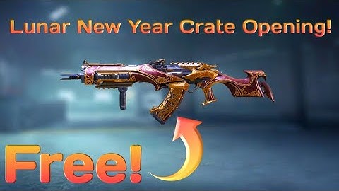 Opening 10 FREE Lunar New Year Crates in CODM.