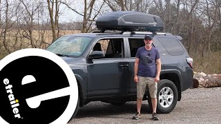 Celebrity etrailer | A Closer Look at the Thule Force 3 Rooftop Cargo Box on a 2024 Toyota 4Runner Wealth